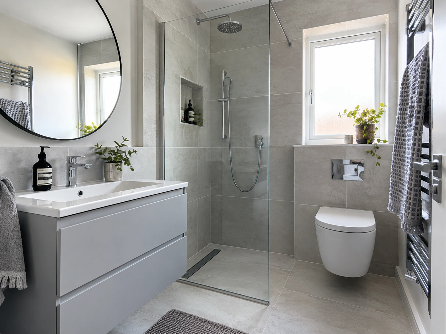 Bathrooms illustrative project example