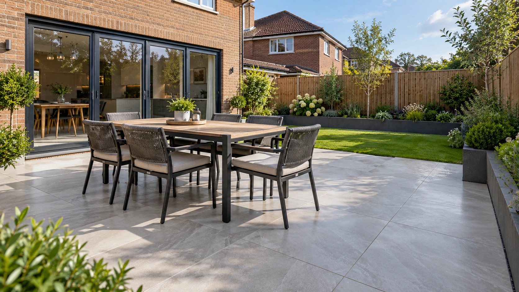 Back-garden patio
