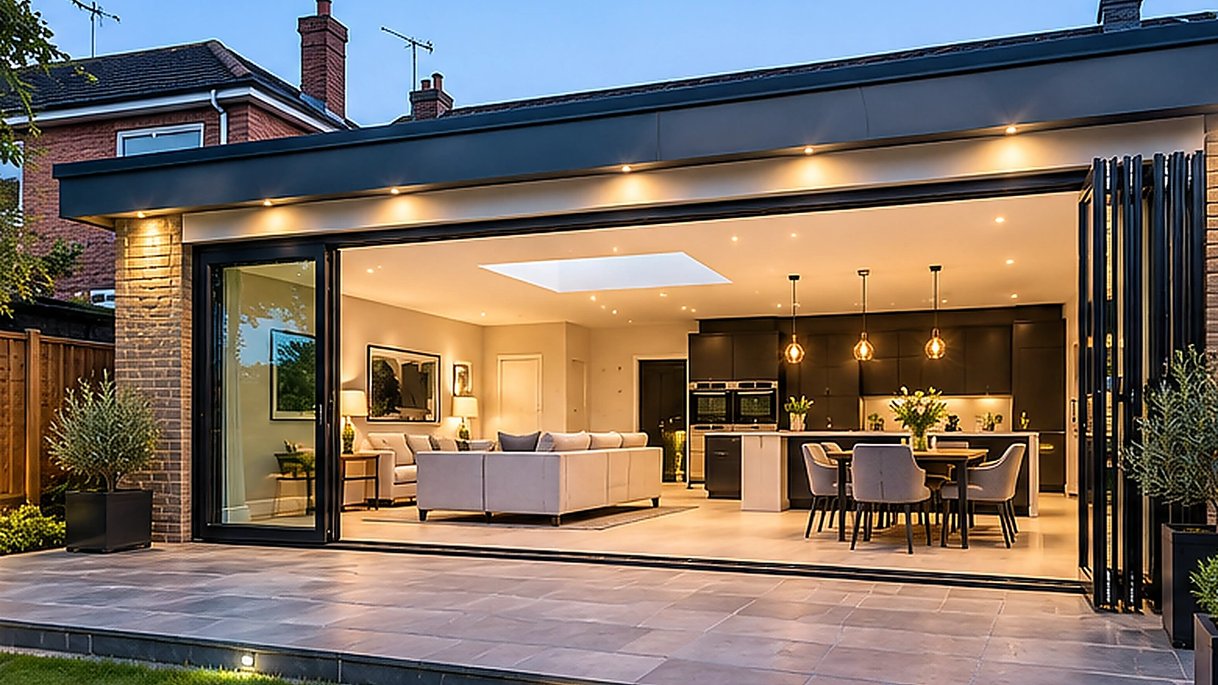 Light-filled kitchen extension