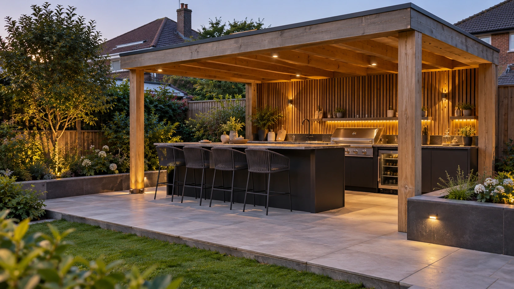 Outdoor kitchen
