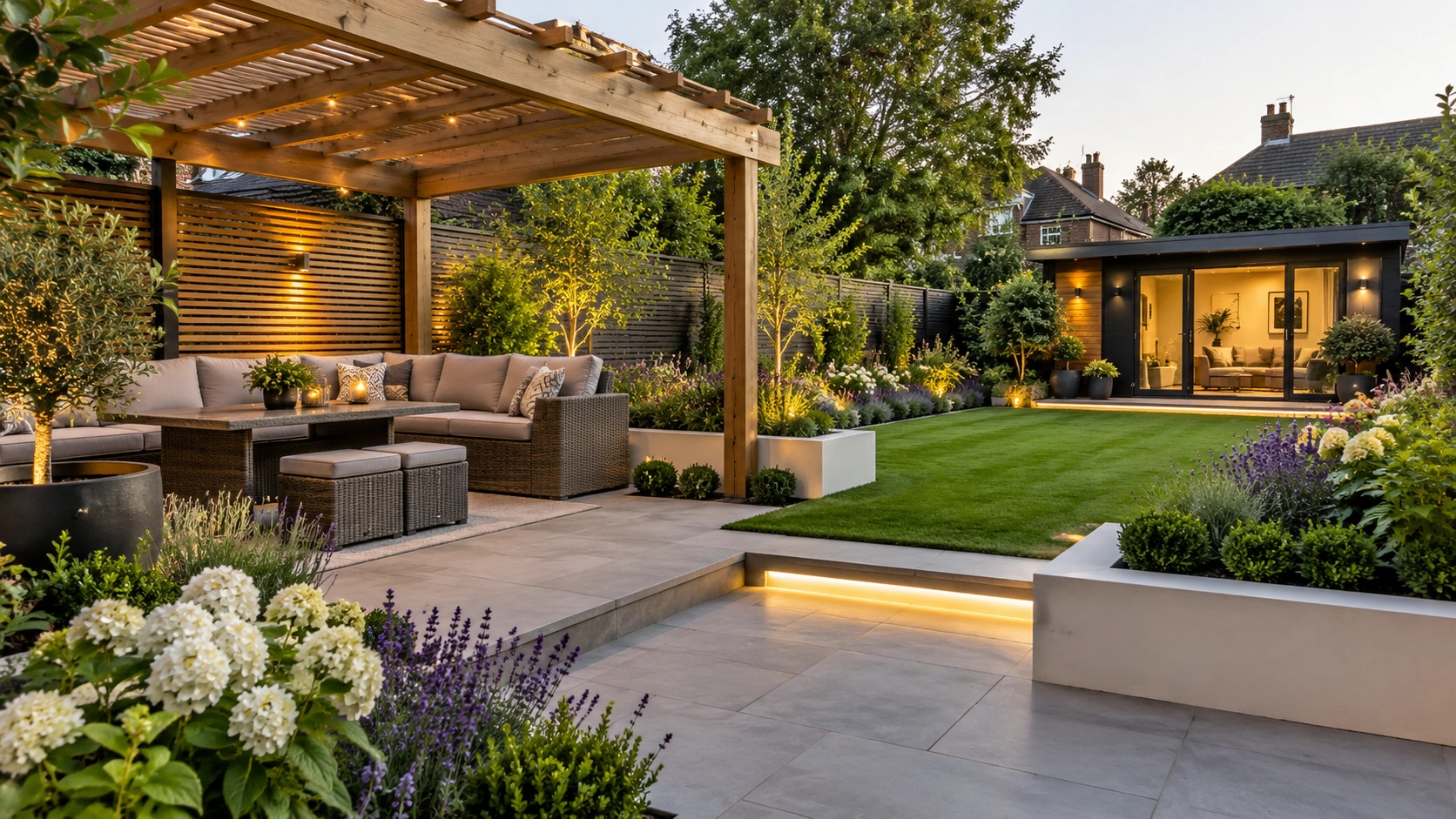 Family garden makeover